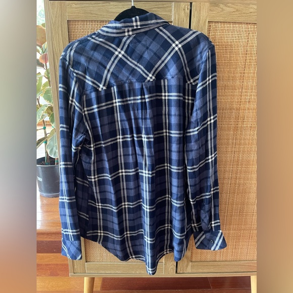 Rails Metallic Plaid Shirt, new with tags - Picture 3 of 3